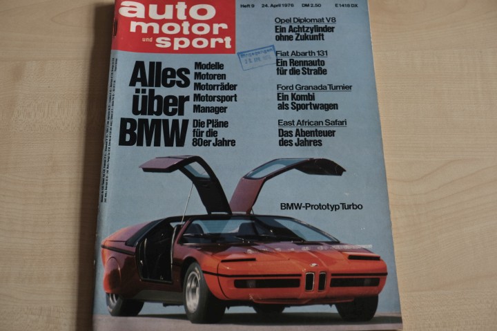 Auto Motor und Sport 09/1976